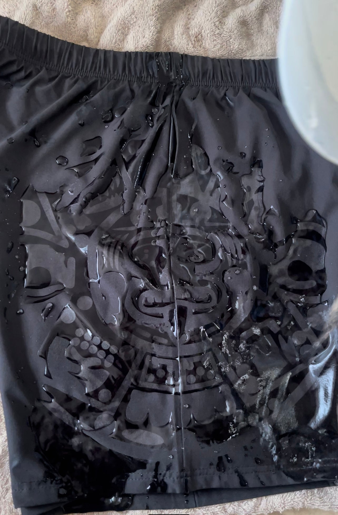 Azteca water reactive swim shorts(free shipping)